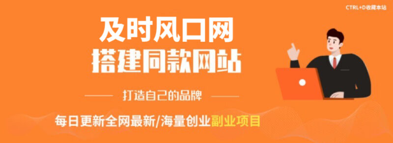 你还在到处找项目？还在当韭菜？我靠网创资源站一个月收入5万+，曾经我也是个失败者。-即时风口网